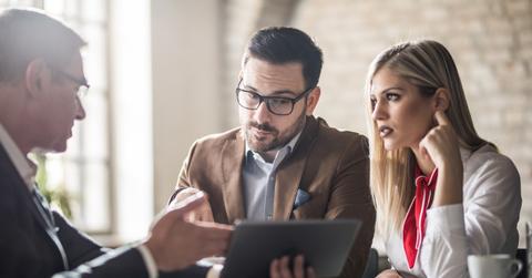 People discussing cheap stocks