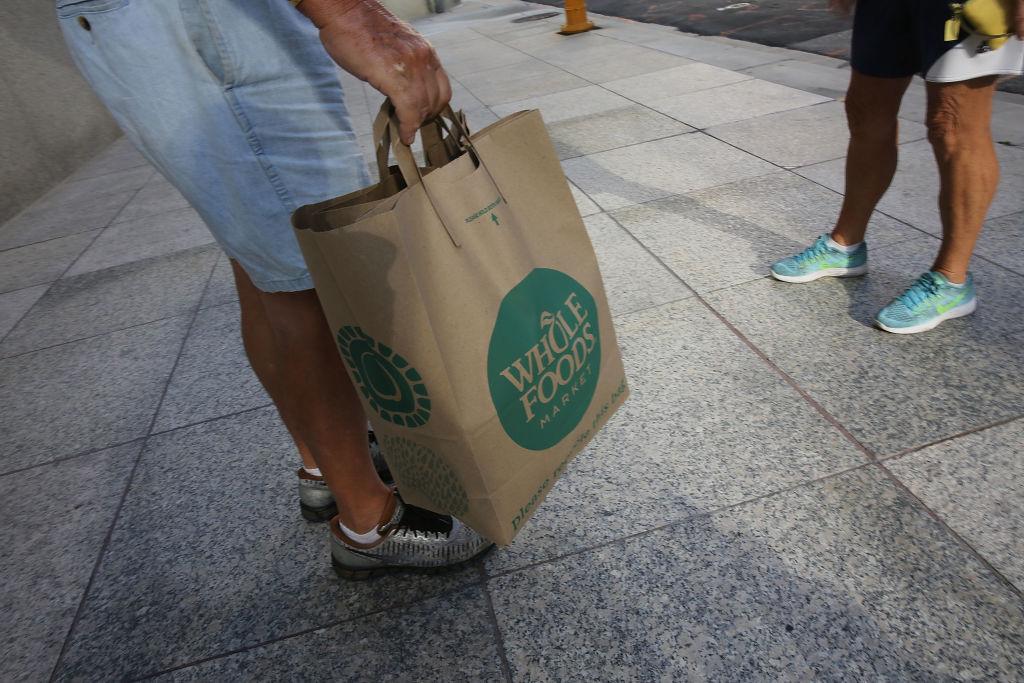 Whole Foods Market paper shopping bag