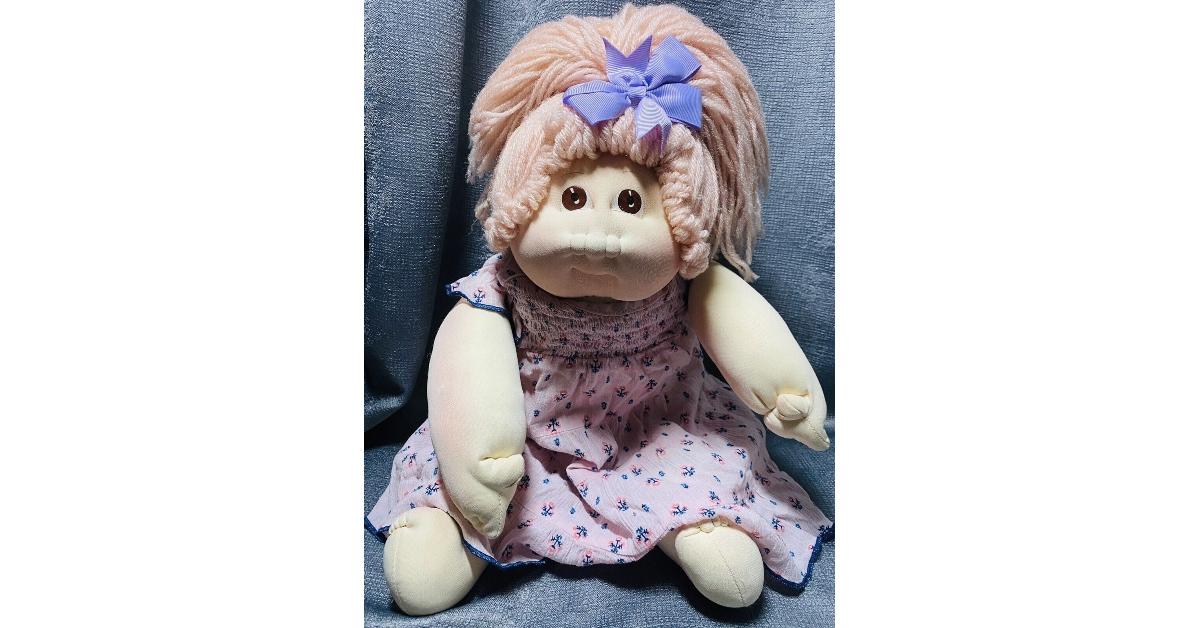 Cabbage Patch D Purple series doll