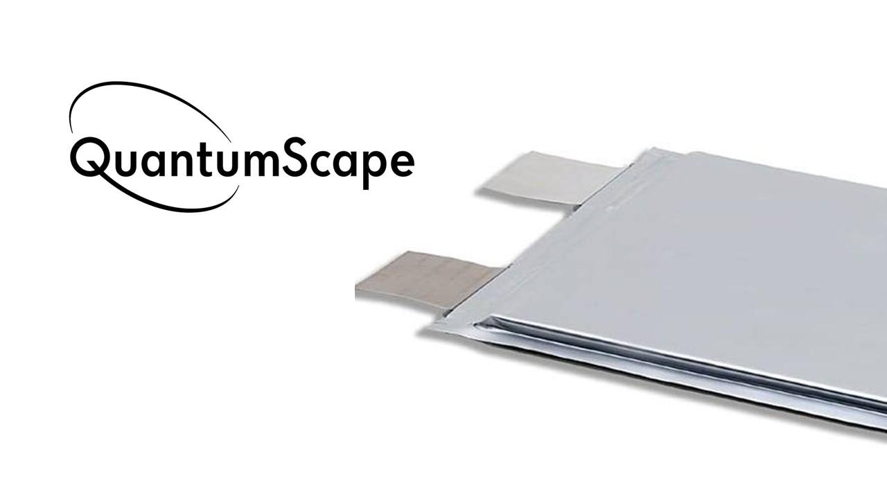 QuantumScape battery and logo