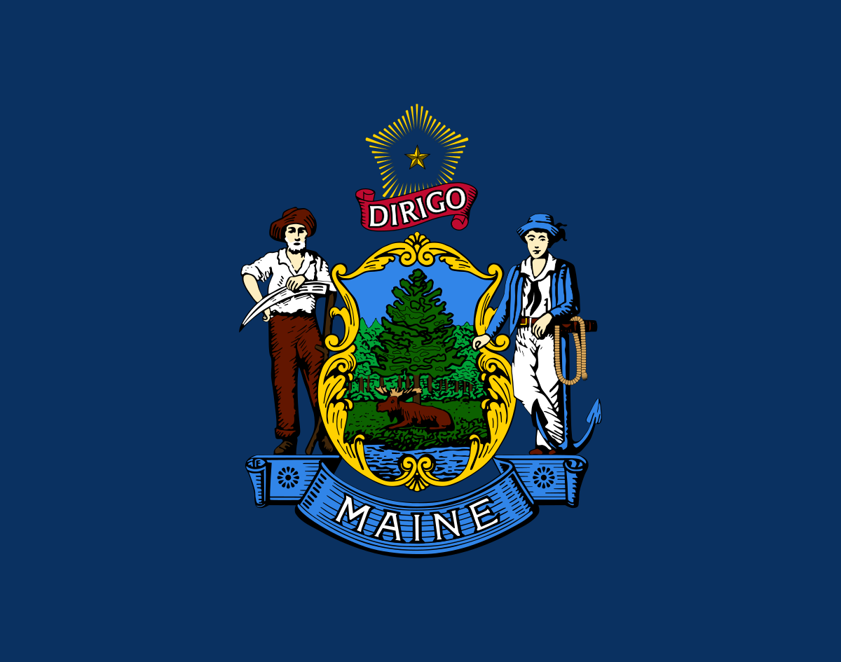 px flagofthestateofmainesvg