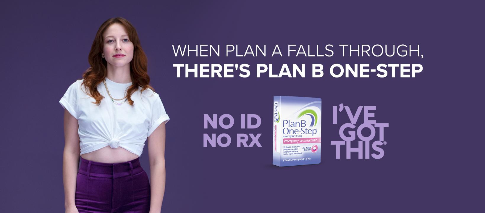 A Plan B pill ad