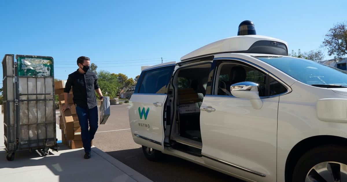 Waymo autonomous vehicle 