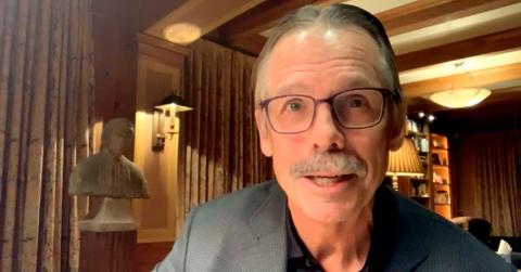 Glenn Hutchins on video chat