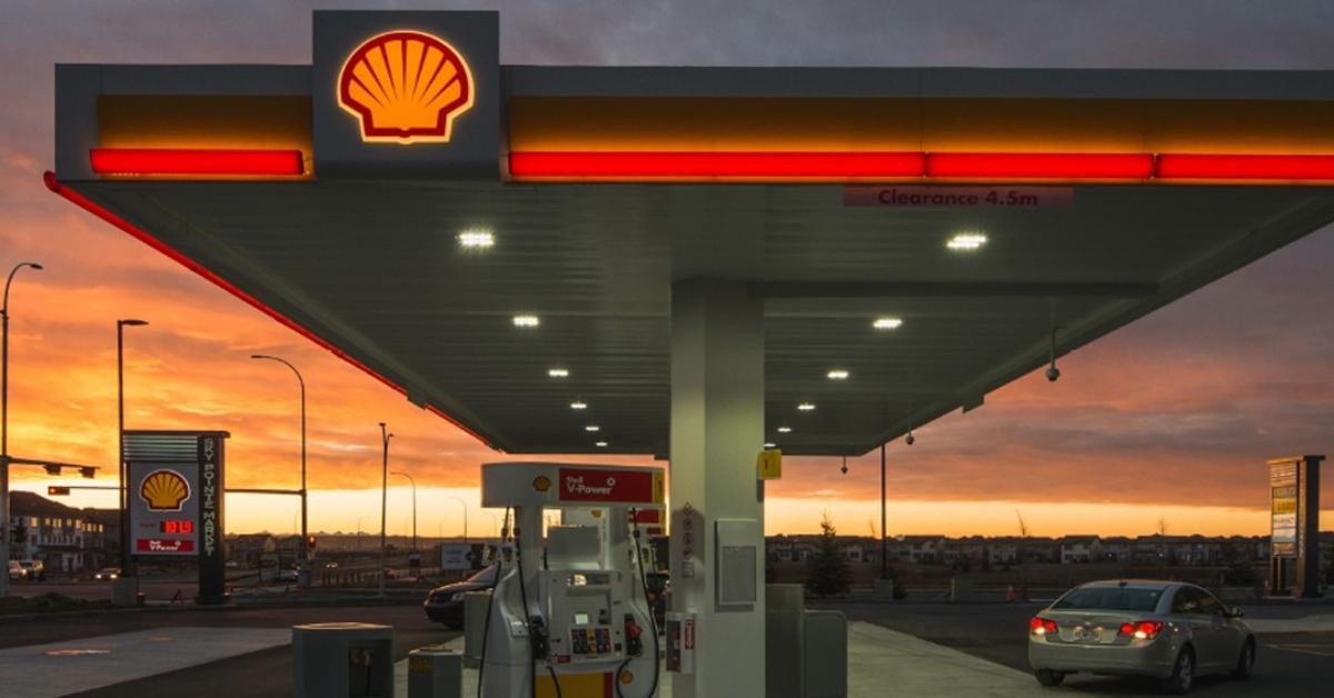 Shell gas station