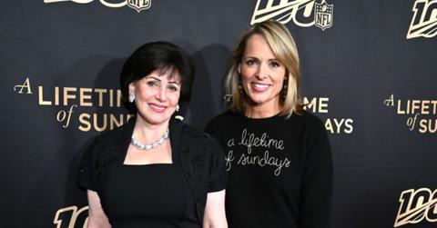 Gayle Benson and Jane Skinner Goodell