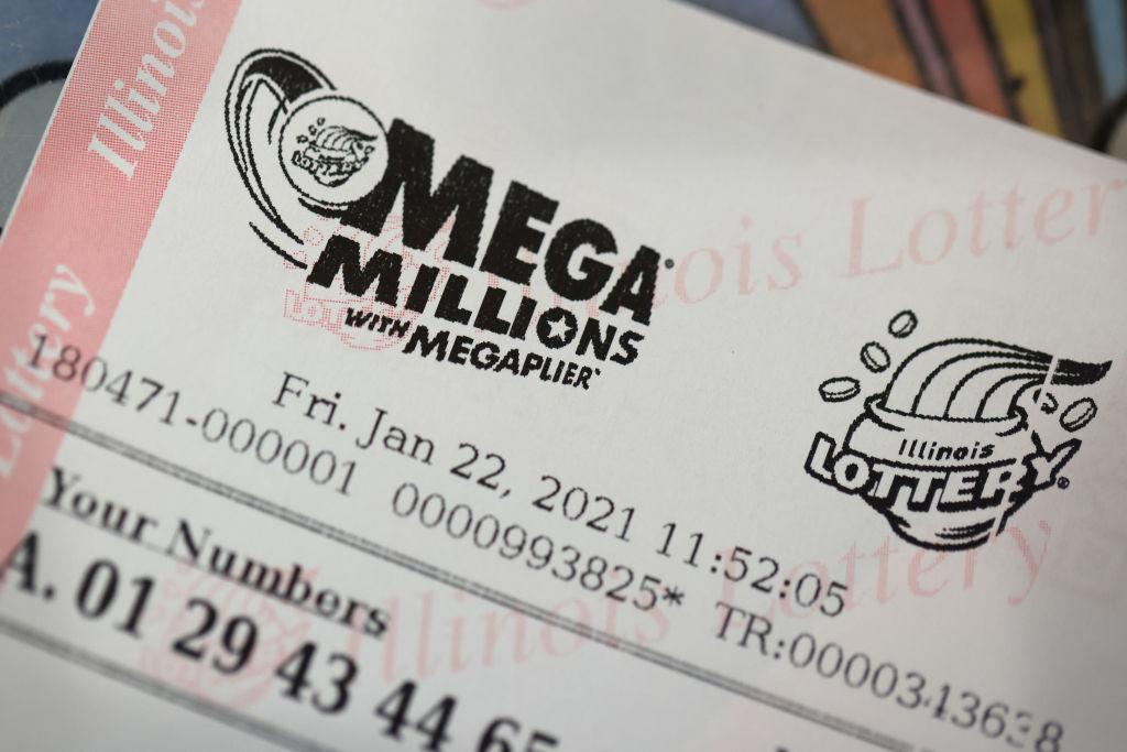 Mega Millions lottery ticket