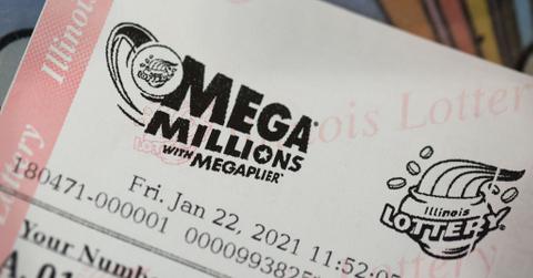 Mega Millions lottery ticket