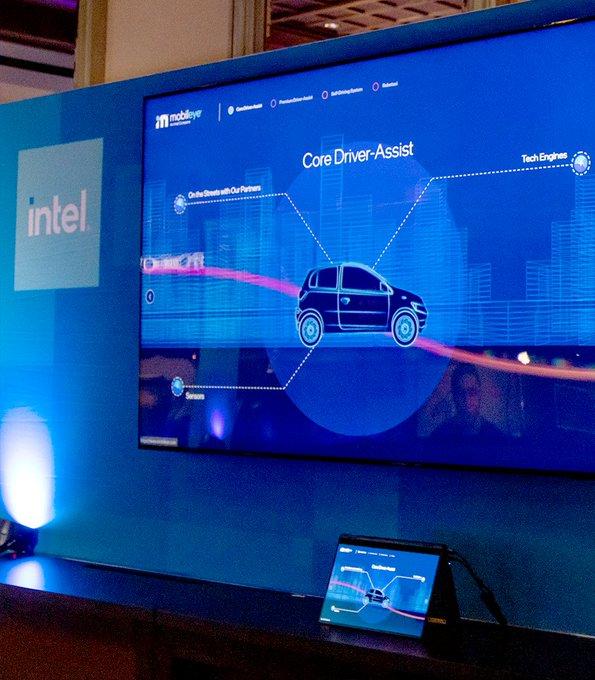 Intel presentation about chips in cars