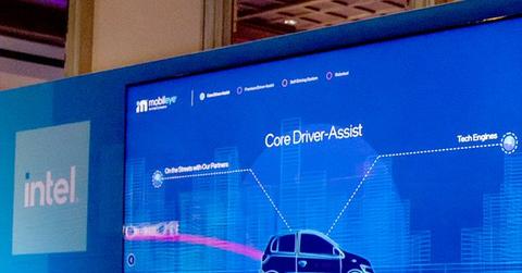 Intel presentation about chips in cars