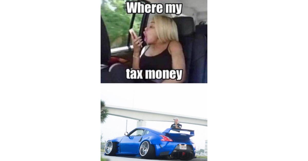 funny tax day meme 2023