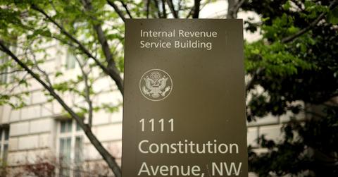 IRS sign