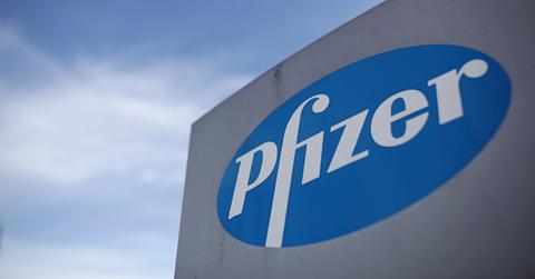 Pfizer building in England