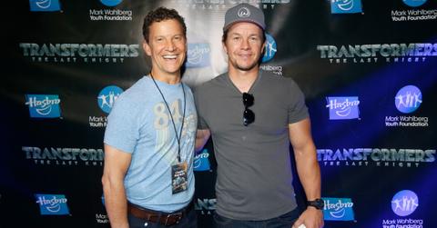 Brian Goldner and Mark Wahlberg