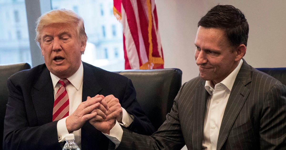 peter thiel trump