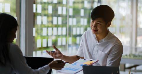 People in a salary negotiation