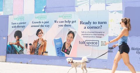 Talkspace mental health awareness advertising