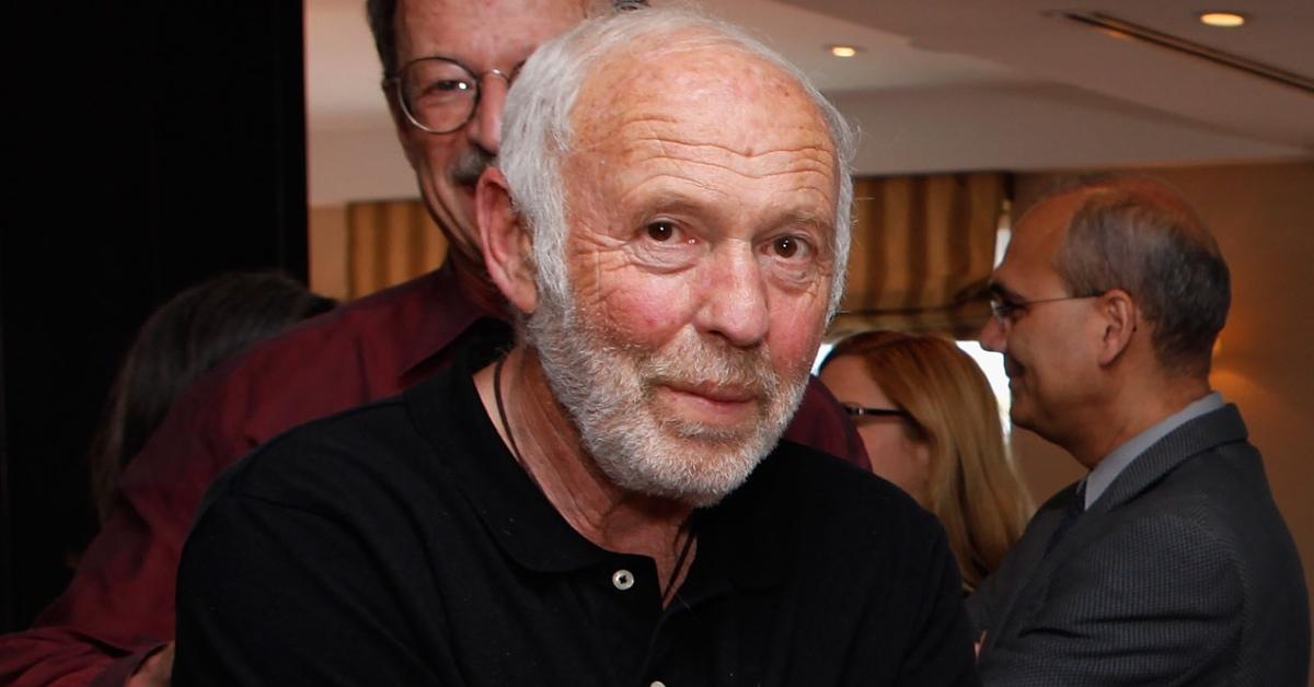 Jim Simons attends the World Science Festival wearing a black shirt.