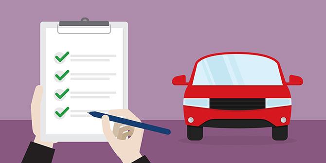 Car insurance checklist