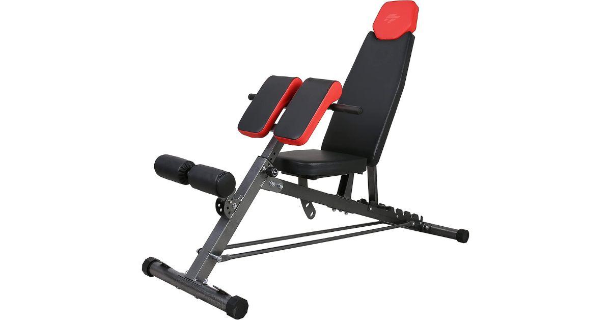 Finer Form Multi-Functional FID Weight Bench for Full All-in-One Body Workout 