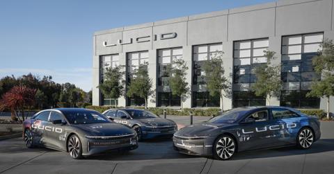 Lucid Motors electric vehicles