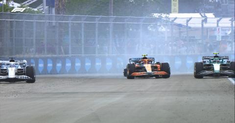 A Formula One race car