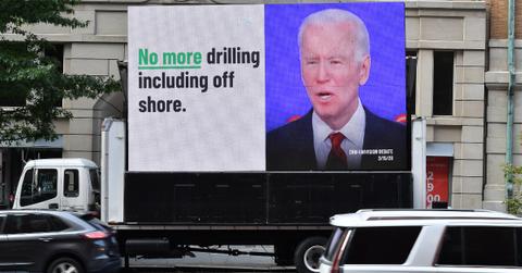 President Biden's billboard