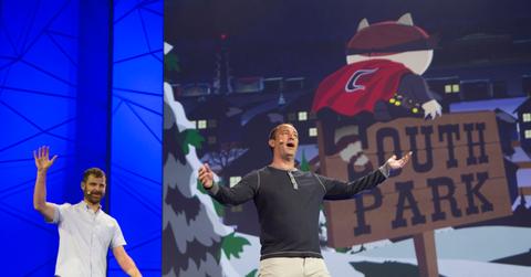 Matt Stone and Trey Parker, South Park creators