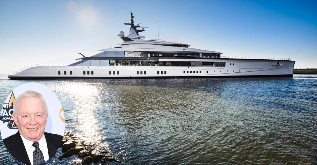 Jerry Jones’ Yacht Stretches 357 Feet Long — Where Is It Kept?