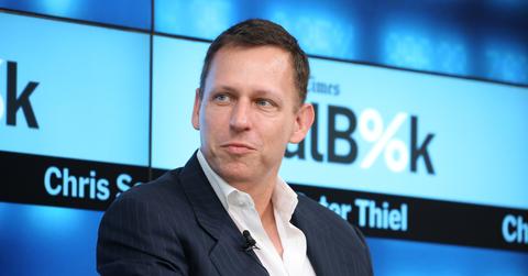 Peter Thiel, backer of Bullish crypto exchange
