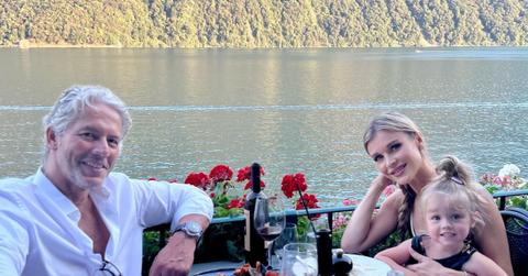 Douglas Nunes, Joanna Krupa, and their daughter.