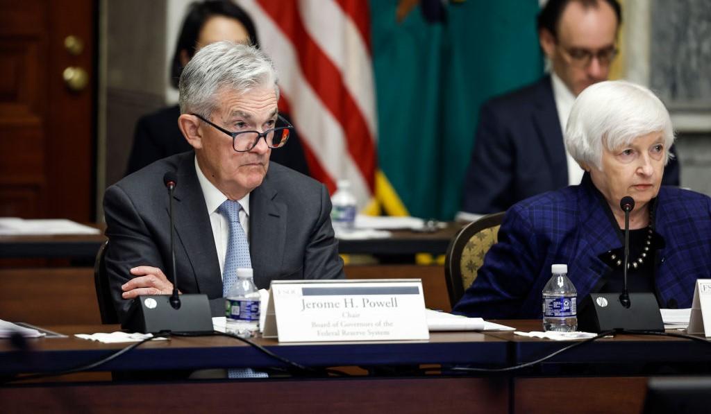 Federal Reserve Chair Jerome Powell and Treasury Secretary Janet Yellen