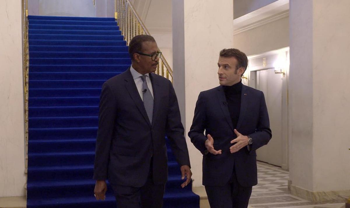 Emmanuel Macron on '60 Minutes'