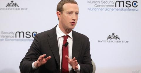 Zuckerberg speaks at the Munich Security Conference