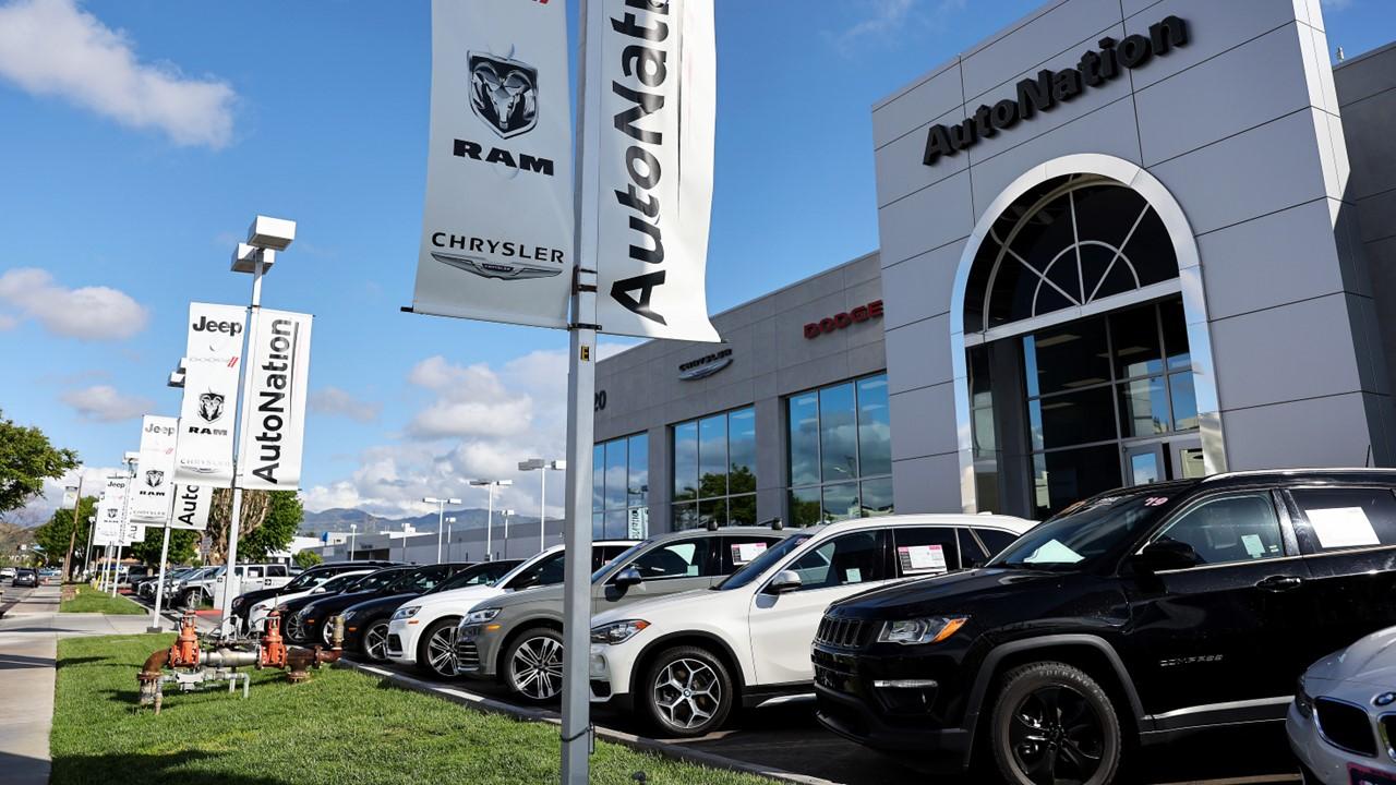 A car dealership