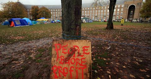 People Before Profit sign