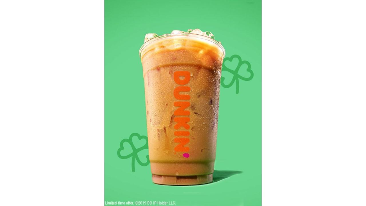 Dunkin' Irish Creme coffee