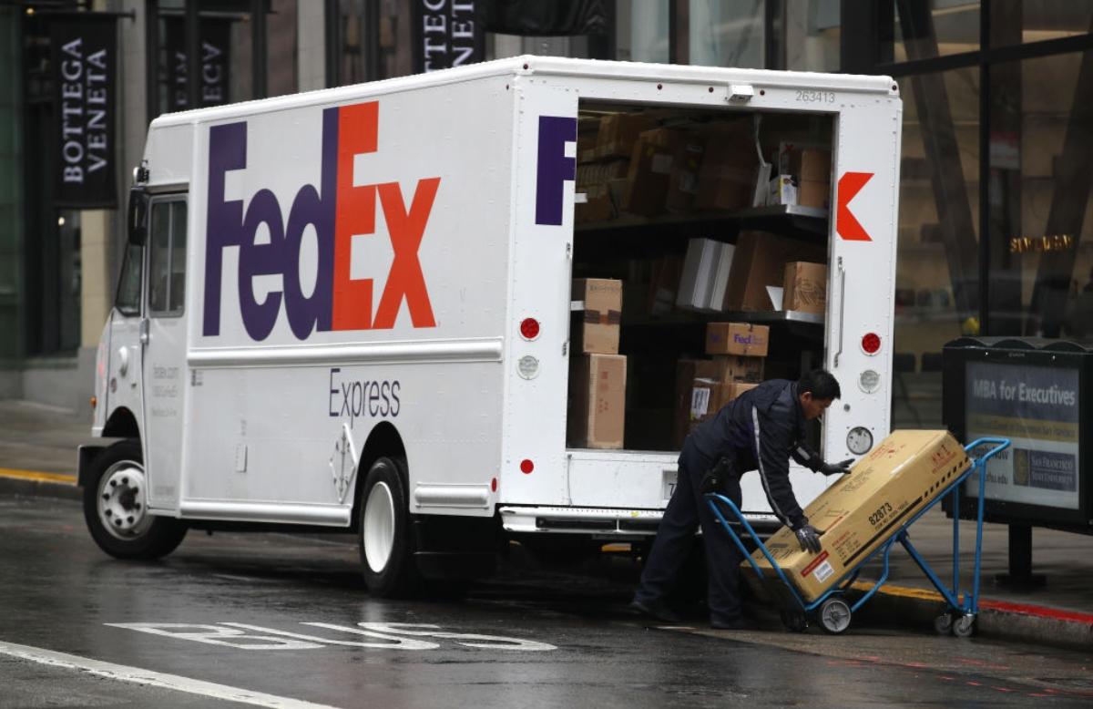 FedEx truck