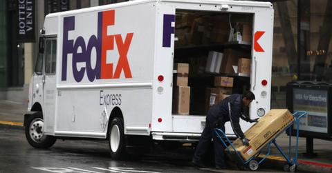 FedEx truck