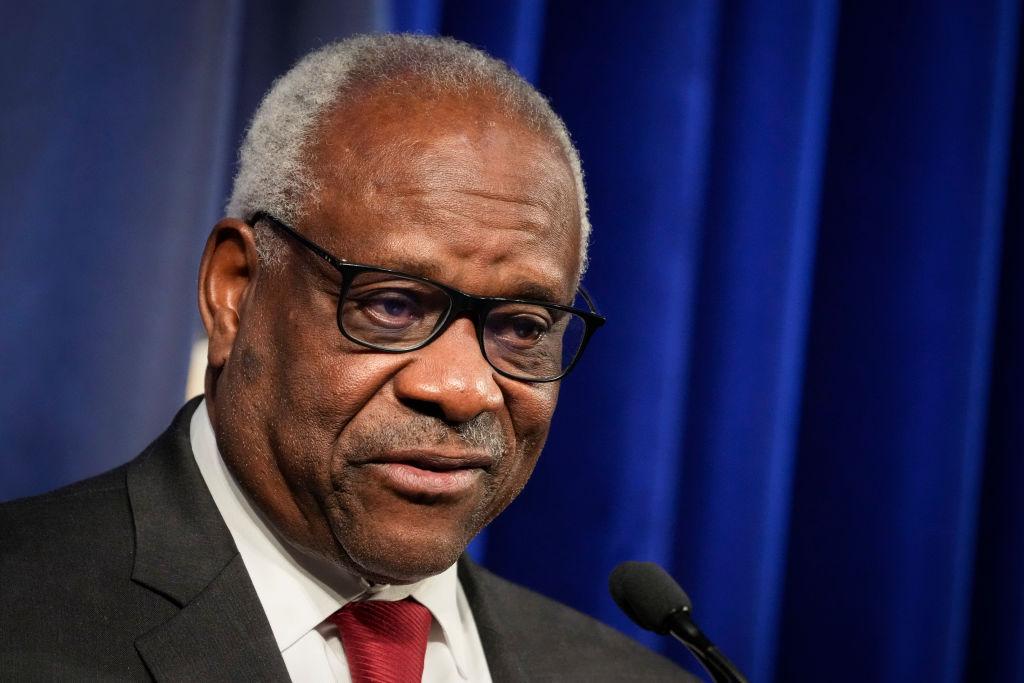 Justice Thomas Attends Forum On His 30 Year Supreme Court Legacy