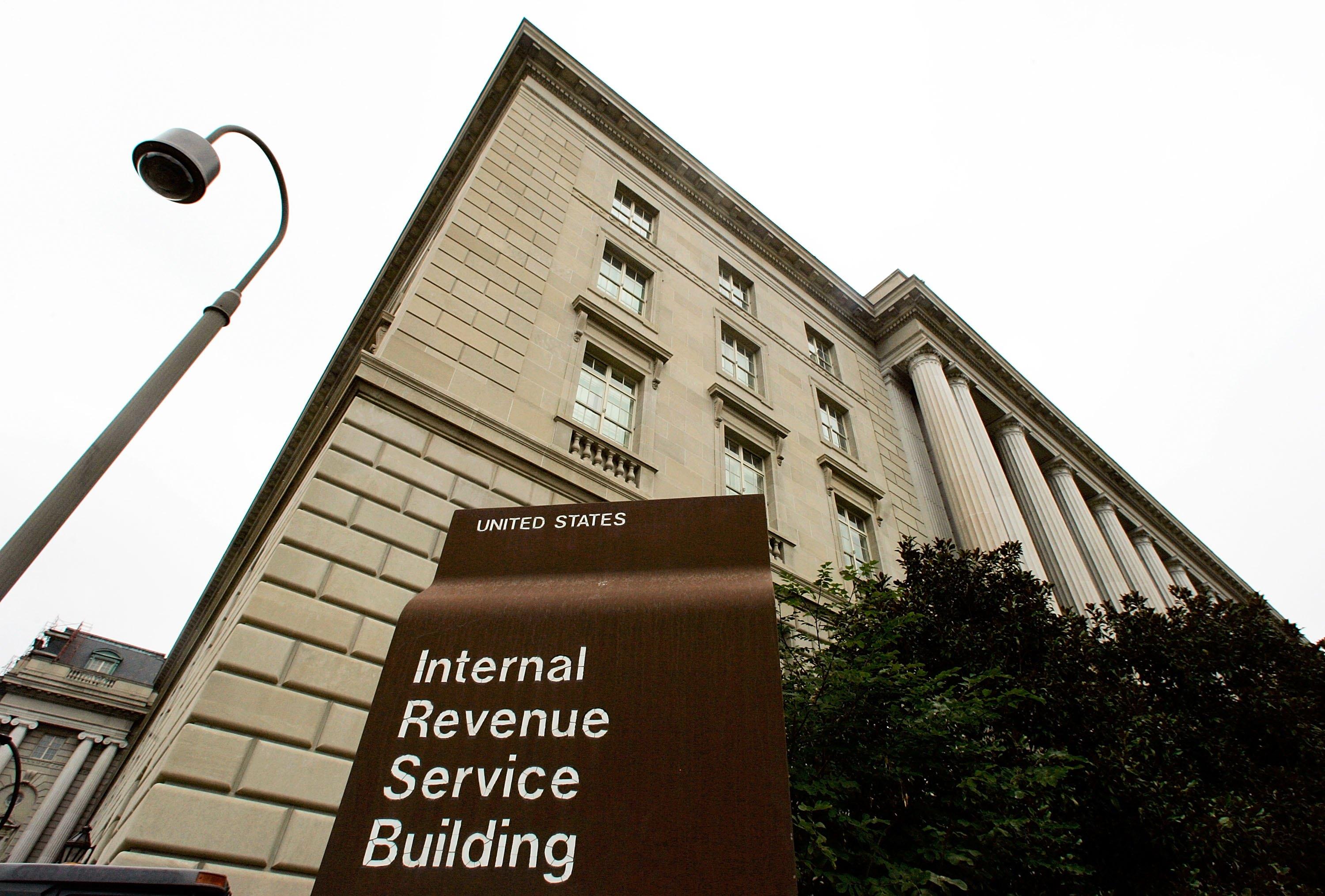 The IRS building in Washington DC.