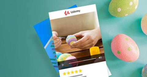 Udemy graphic on painting instructions