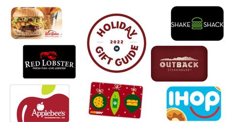 Restaurant gift cards