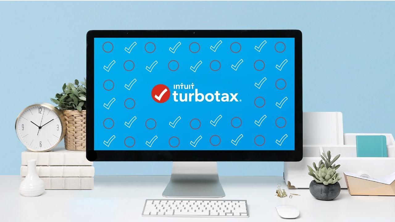 TurboTax on a computer screen