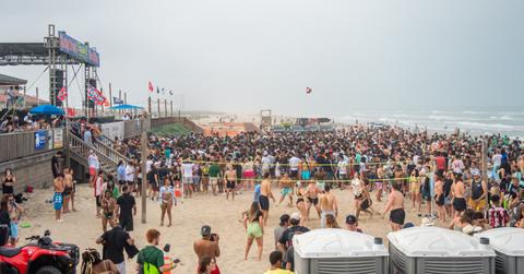 College students on Spring Break