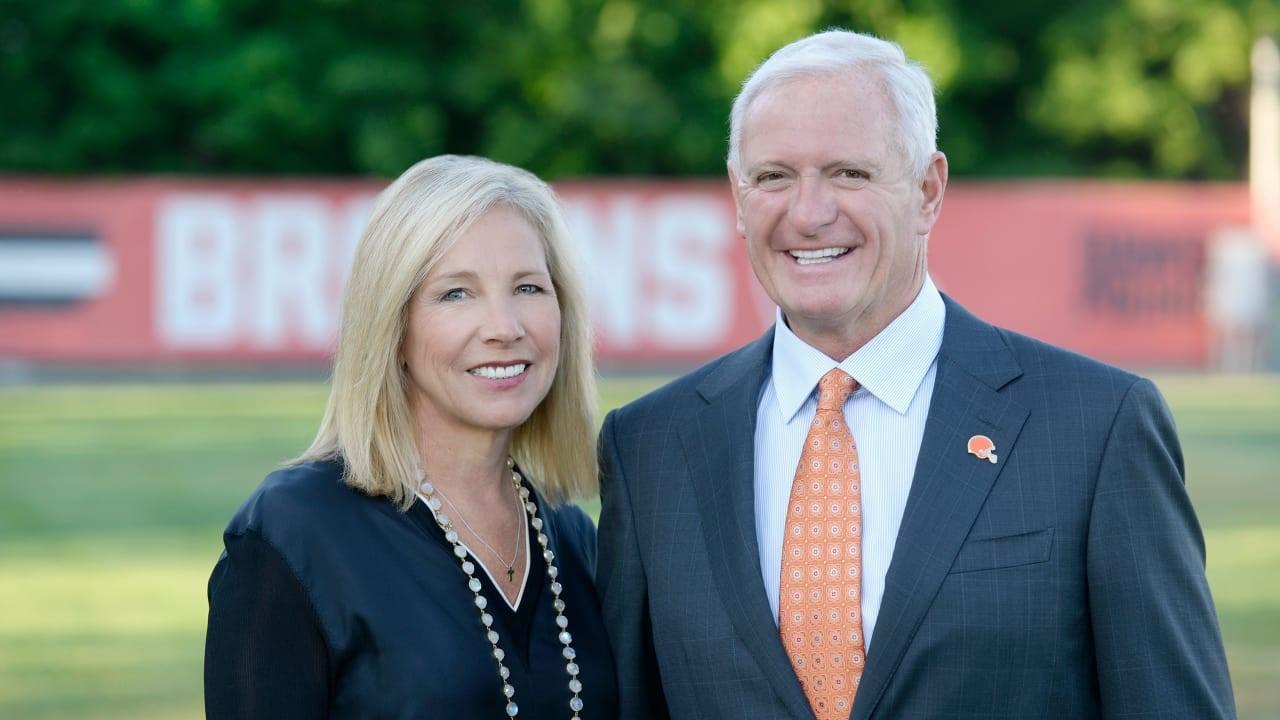 Jimmy Haslam and his wife Dee