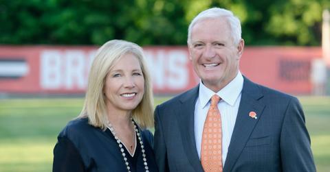 Jimmy Haslam and his wife Dee