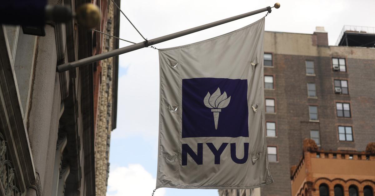 NYU campus banner