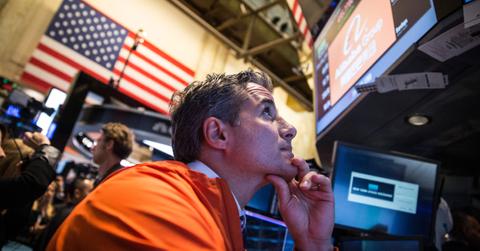 Worried trader amid the crash in BABA stock