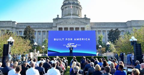 Ford Blue Oval City plant event